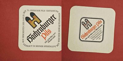 Hachenburger Pils Westerwald Brewery Beer Mat Coaster Beermat