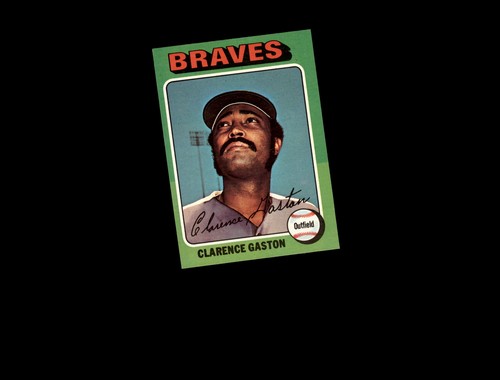 Clarence Gaston #427 1975 Topps Mini card