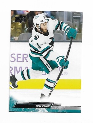 2022-23 UD Extended - Luke Kunin - San Jose Sharks #612