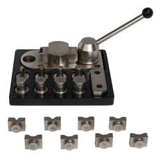 Ring Bender Bending Tool Set w/ 8 Dies Jewelry Making Ring Metal Forming Shaping