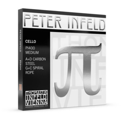 THOMASTIK PETER INFELD PI400 4/4 Cello Saiten SATZ mittel Strings SET