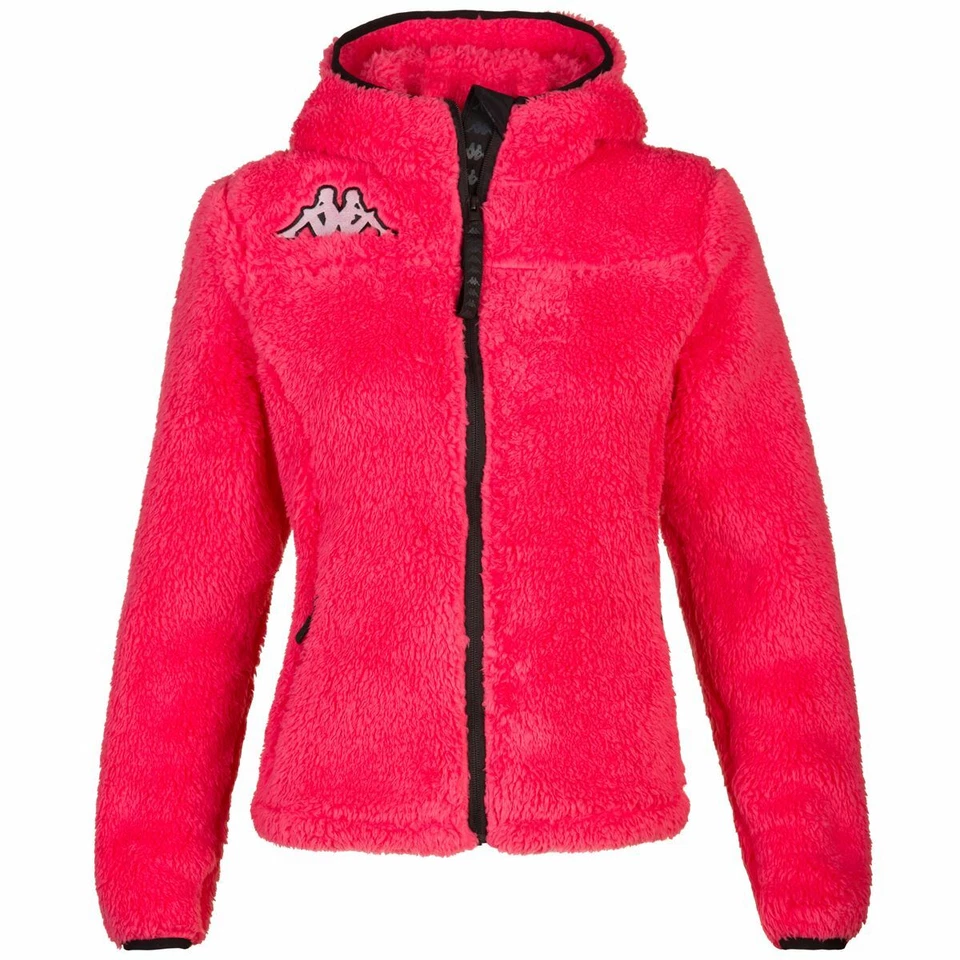 2560/900 KAPPA 645S PILE TESSUTO ORSETTO ORSO FULL ZIP 20-22 DONNA NEVE 304MVU0