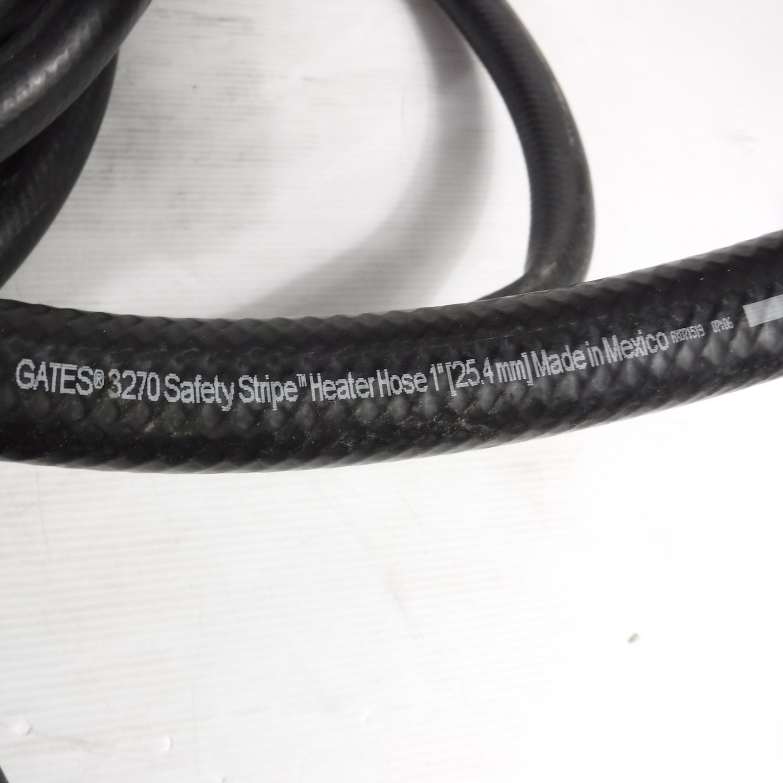50' Ft Gates 3270 Safety Stripe Heater Hose 1" ID eBay