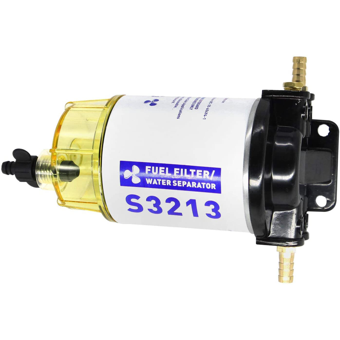 Outboard Fuel Filter Boat Marine Fuel Water Separator for Universal 10