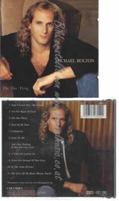 CD--MICHAEL BOLTON | --THE ONE THING