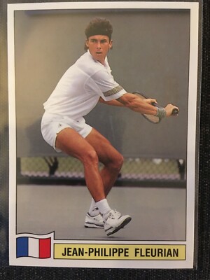 PANINI TENNIS ATP TOUR 1992 PLAYER JEAN PHILIPPE FLEURIAN FRANCE MINT PSA ? NEW