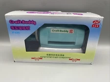 Craft Buddy Mini Manual Die Cutting and Embossing Machine Portable DIY Blue