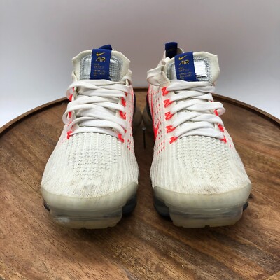 Nike Air Vapormax Flyknit 3 USA White Flash Crimson Blue Women's