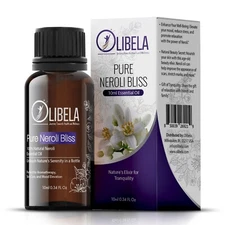 Olibela Neroli Essential Oil 100% Pure Undiluted Therapeutic Grade 10 ml