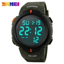 SKMEI Men Sport Watch Fashion LED Watches Students Boys Digital Wristwatch Male