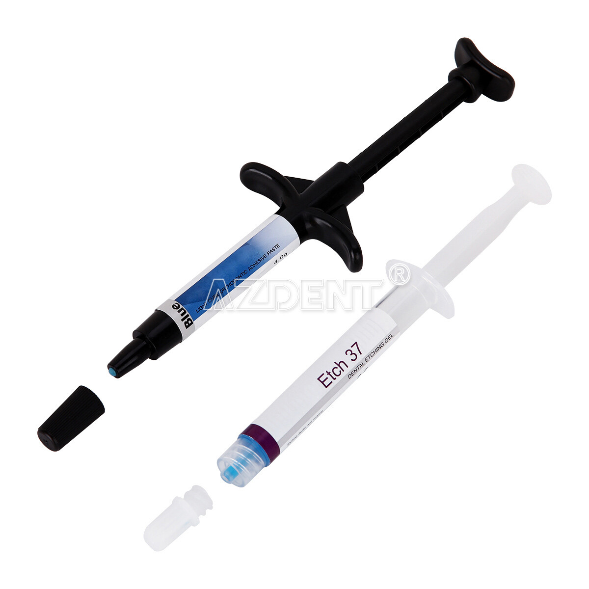 Dental Luz Adhesivo de fotocurado para ortodoncia Etch Resina brackets brace