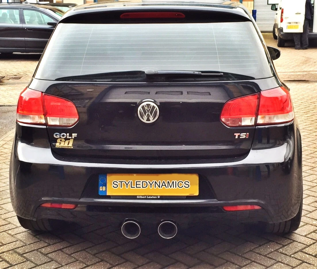 Mk6 gti custom exhaust deals