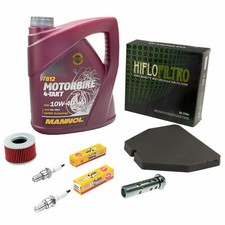 4L Öl für Honda CB 400 T CB 250 T Wartung Luftfilter Ölfilter Schraube Zündkerze