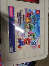 Nintendo Switch Super Mario Bros Wonder Poster And Stickers Gamestop Promo
