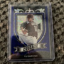 2021 Panini Chronicles Crusade #7 YU DARVISH blue Velocity