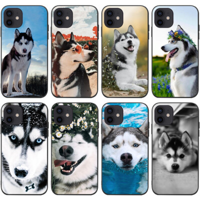 Siberian Husky Dog Case For iPhone 15 14 13 12 11 Pro Max Plus Mini XR XS X SE 8