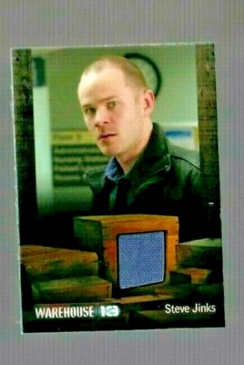 Warehouse 13 Costume Worn Card Aaron Ashmore as Steve Jinks # 239/450 Personal
