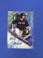 Colton Welker 2018 Bowman High Tek - Prospects Autograph Auto #PHT-CW Signed