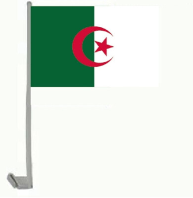Autofahne ALGERIEN, 30x40 cm, Algérie, **VERSAND GRATIS**