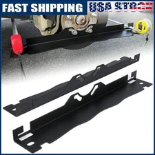 1 Pair Wheel Toe Alignment Tool Plate Heavy Duty Stainless Steel - Black NEW