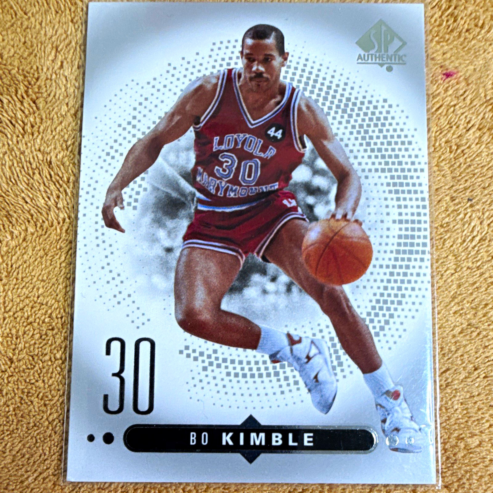 Upper Deck 2014-15 SP Authentic Bo Kimble Loyola Marymount Lions #30 UDA