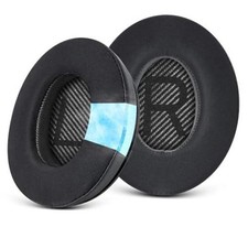 Cooling Gel Ear Pads for Bose QC35  QC35ii QuietComfort 35 - Black