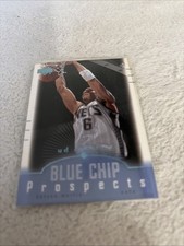 2001 Upper Deck Blue Chip Prospect Kenyon Martin #91 New Jersey Nets RC