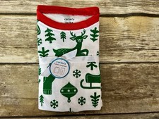 NWT CARTERS HOLIDAY PAJAMAS-3T