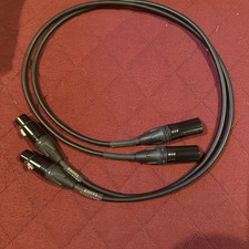 Mogami W2549 Neglex Studio Microphone Cables w/gold-plated Neutrik XLR plugs 3ft