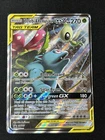 Pokémon TCG Celebi & Venusaur GX SM167 Full Art Holo - HP/ Damaged
