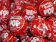 Tootsie Pops Cherry 30 pops Cherry Tootsie pop piruleta a granel caramelo chupador