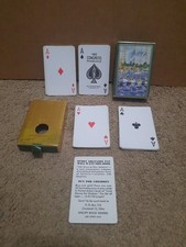 480 Congress Pinochle Playing Cards Deck Sailboats