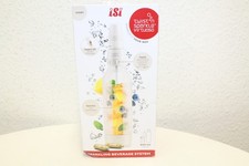 Isi Starter Set Twistn Sparkle Virtuoso Ivory Water Bubbler & Soda Maker 0.95L