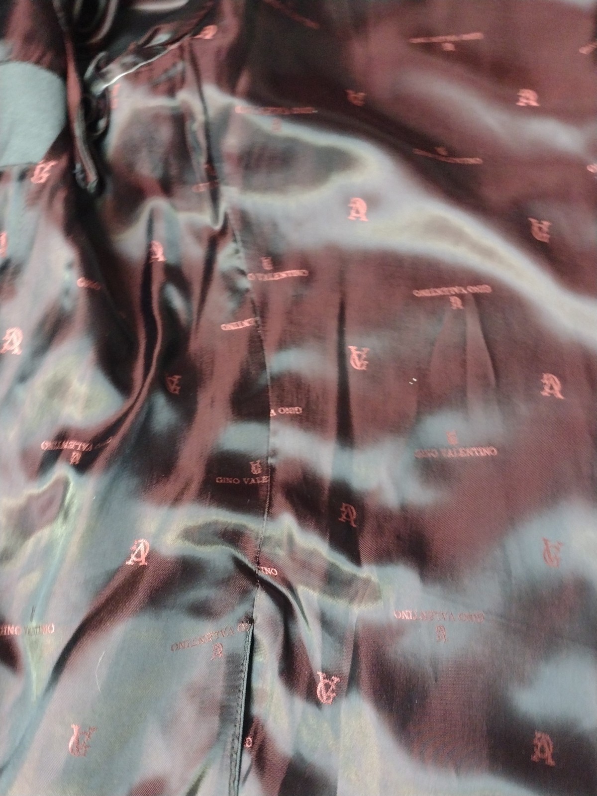 Gino Valentino Men Zegna Super 150s Single Breasted Suit  48 R Pants 44x30 Gray thumbnail 12