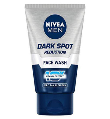 Nivea Men Dark Spot Reduction 10x Whitening Vitamin C Effect Face Wash 100 gm