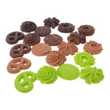 20 Pcs Artificial Cookie Realistic Fake Food Props Cookies for Display Decor