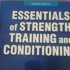 Human Kinetics Essentials of Strength Training and Conditioning 4th Ed 2016 HC