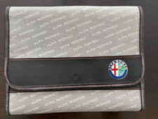 Alfa Romeo Spider Veloce 1990 Owners Pouch with Touch Up Paint & Tire Pressure++