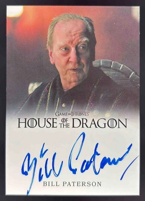 Game of Thrones House of the Dragon Auto Bill Paterson Lord Lyman Beesbury