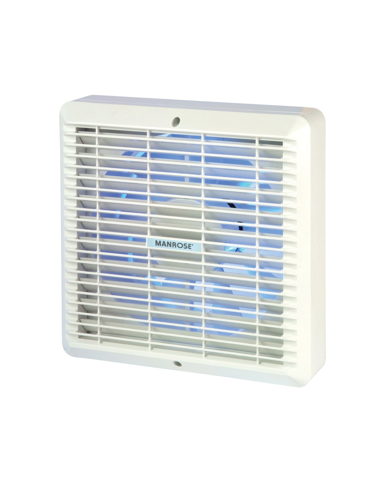 Manrose 230mm / 9"" Commercial Wall/Window Extractor Fan With Pullcord - XFS230P