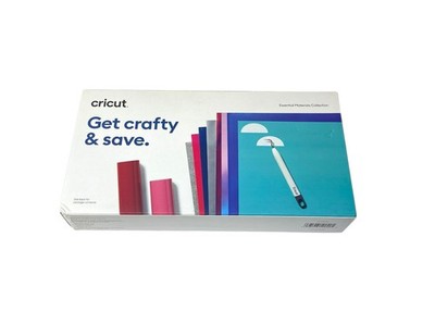 Cricut Essential Materials Collection Bundle 2008724 Vinyl & Weeder NEW Sealed