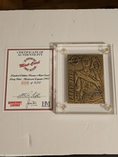 1995 Highland Mint Bronze Card Larry Bird 4009/5000 Bronze Card Legends CELTICS