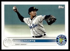 2022 Topps Pro Debut Noelvi Marte Everett AquaSox #PD-81