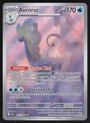 Aurorus 092/088 Mega Evolution Illustration Rare Holo