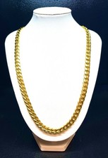 14K Yellow Gold Mens Cuban Chain 22, 7.5mm. 3...