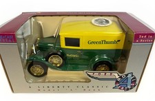 Liberty Classics Ford Model A TRUE VALUE Green Thumb Coin Bank 2545 NIB