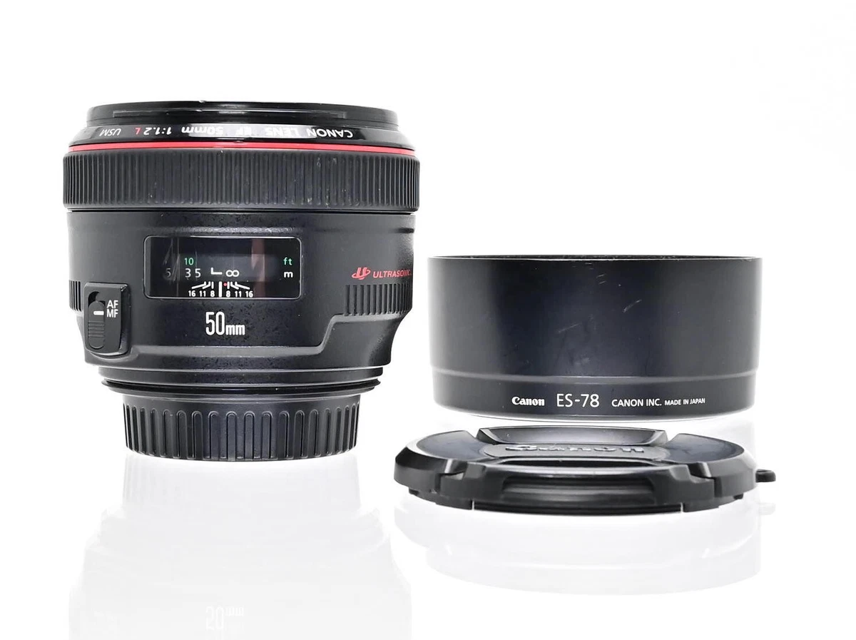 Canon EF f/1.2 Camera Lenses 50mm Focal for sale - eBay