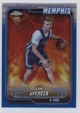 2024-25 Topps Chrome Blue Refractor 87/150 Cam Spencer #130 0c2