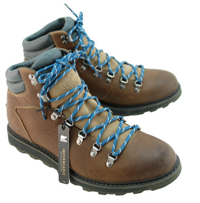New SOREL Madson II WP Men 9.5 Brown Waterproof Soft Toe Hiking Boots MSRP $345