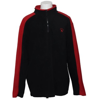 Infinity Man, Fleecepullover, Größe: 3XL, Schwarz/Rot, Polyester, Einfarbig #WEj